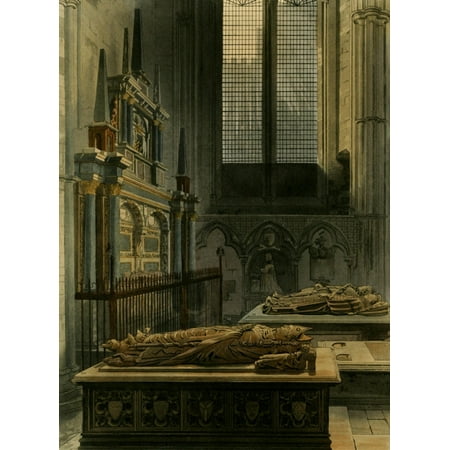 Abbey Church of St Peters Westminster Chapel of St Benedict Canvas Art...