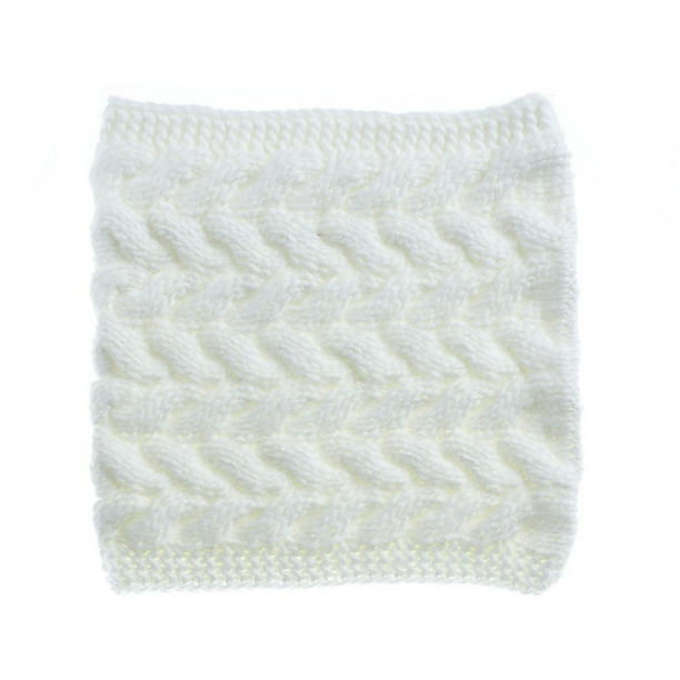 Minnieouse Bufanda de punto cálida para invierno, gorro, guantes y orejeras, conjunto para hombres y mujeres, gorro elástico suave, bufanda, manoplas y Sombreros Blanco Minnieouse AP009485-02B