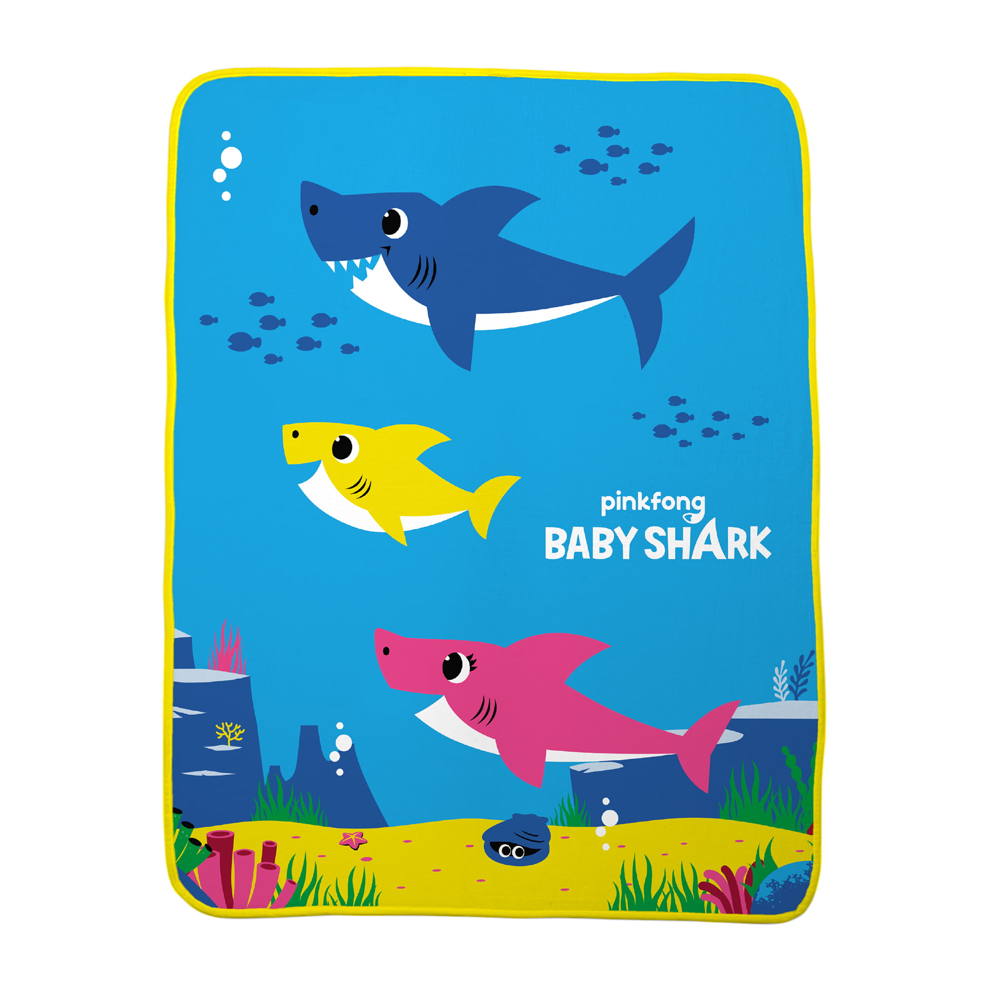 Coperta Squalo Caldo Pile Plaid Shark Fleece Blanket Girls Boys TAIBL02