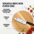 thumbnail image 3 of Victorinox Swiss Army Classic 7-Inch Santoku Knife with Granton Edge, 3 of 5