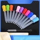 thumbnail image 1 of 12 Piezas Pipetas Líquidas Pipeta de Silicona y Plástico para Cocina Infantil Candy Oil, 5 ml, 11 Colores, 1 of 5