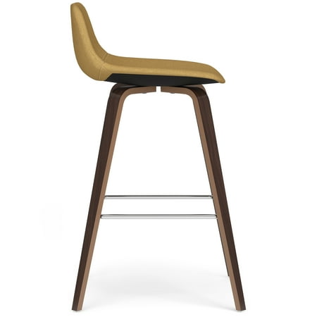 Simpli Home - Randolph Bentwood Counter Height Stool (Set of 2) - Dijon Yellow