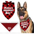 thumbnail image 3 of Mama‘s Boy Dog Bandana, Dog Mom''s Boy Gift Dog Bandana, Pet Scarf Accessories, Printed Dog Bandanas Gift for Dog Lover Birthday or Christmas, for Small Medium Large Dogs(N5), 3 of 4