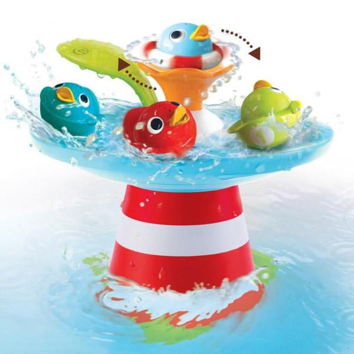 2X Bath Toy Duck Penguin Egg Water Spray Sprinkler Shower Gifts Baby Toys UK 