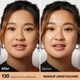 thumbnail image 4 of Maybelline Fit Me Matte + Poreless Liquid Foundation Makeup, 130 Buff Beige, 1 fl oz, 4 of 8