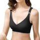 thumbnail image 3 of WILLBEST Brasier Maidenform Mujer Sujetador Deportivo De Seda Helada Con Diseño De Mariposa, Talla Grande, Para Mujer, De Látex, Sin Aros De Acero, Ropa Interior Fruncida, 3 of 4