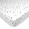 American Baby Company Fitted Pack N Play Playard Sheet 27" x 39", Soft Breathable Neutral 100% Cotton Jersey Pack and Play Sheet, Silver Black Arrow, for Boys and Girls, Fits Most Mini Crib Mattresse
