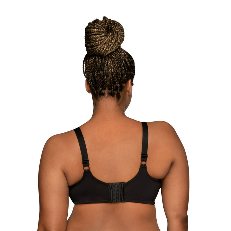Cacique Backsmoother Lightly Lined Full Coverage No-Wire Bra Black