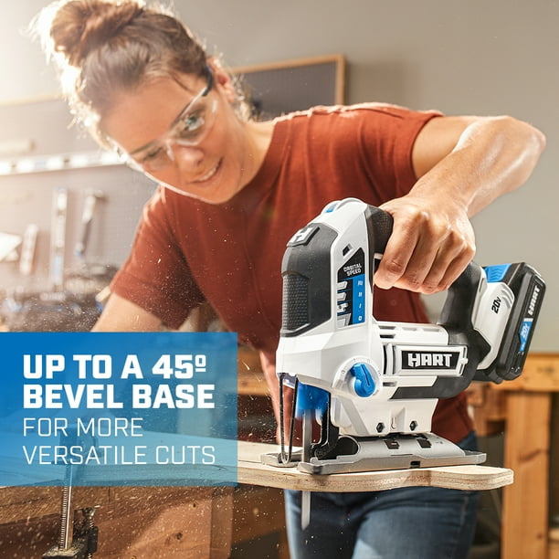 HART 20 Volt Cordless Orbital Jigsaw Battery Not Included New Condition Walmart Business Supplies