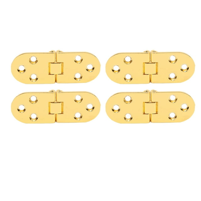 Bisagra de Solapa de 180 Grados, 4 Juegos de Bisagras de Solapa de 180 Grados, Bisagra Superior Plegable de 0,09 Pulgadas de espesor para mácina de coser de mesa plegable,