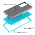 thumbnail image 6 of For Samsung Galaxy Note20 5G Heavy Duty Shockproof Armor Protective Hybrid Case Cover With Clip Blue/Blue, 6 of 6
