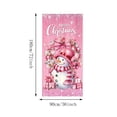 thumbnail image 3 of Dmlowu Large Christmas Door Cover, Foldable Reusable Holiday Front Door Decor for Standard Entry Doors, Indoor Outdoor Christmas Decorations, 3 of 5