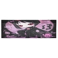 thumbnail image 2 of Cute Vampire with Cat Ears Valance Curtains Rod Pocket for Kitchen Living Room Windows Farmhouse Decor 54x18, 2 of 6