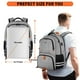 thumbnail image 4 of Mochila de gimnasio Ytonet para hombre y mujer con compartimento para zapatos, 4 of 9