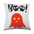 thumbnail image 3 of Halloween Pillowcase Sequin Ghost Reversible, Cushion Cover Sofa Pillowcase, 3 of 6