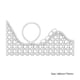 thumbnail image 5 of Cuadros Decorativos Plantillas de troqueles de corte de metal para tarjeta de álbum de fotos de Scrapbooking DIY (H-858) Tmvgtek embutido en tela, 5 of 5
