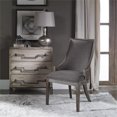 thumbnail image 6 of Bowery Hill Contemporary Charcoal Gray Accent Chair, 6 of 6