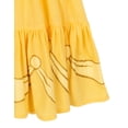 thumbnail image 3 of Disney Princess Beauty and the Beast Belle Square Neck Dress Toddler to Big Kid, 3 of 3