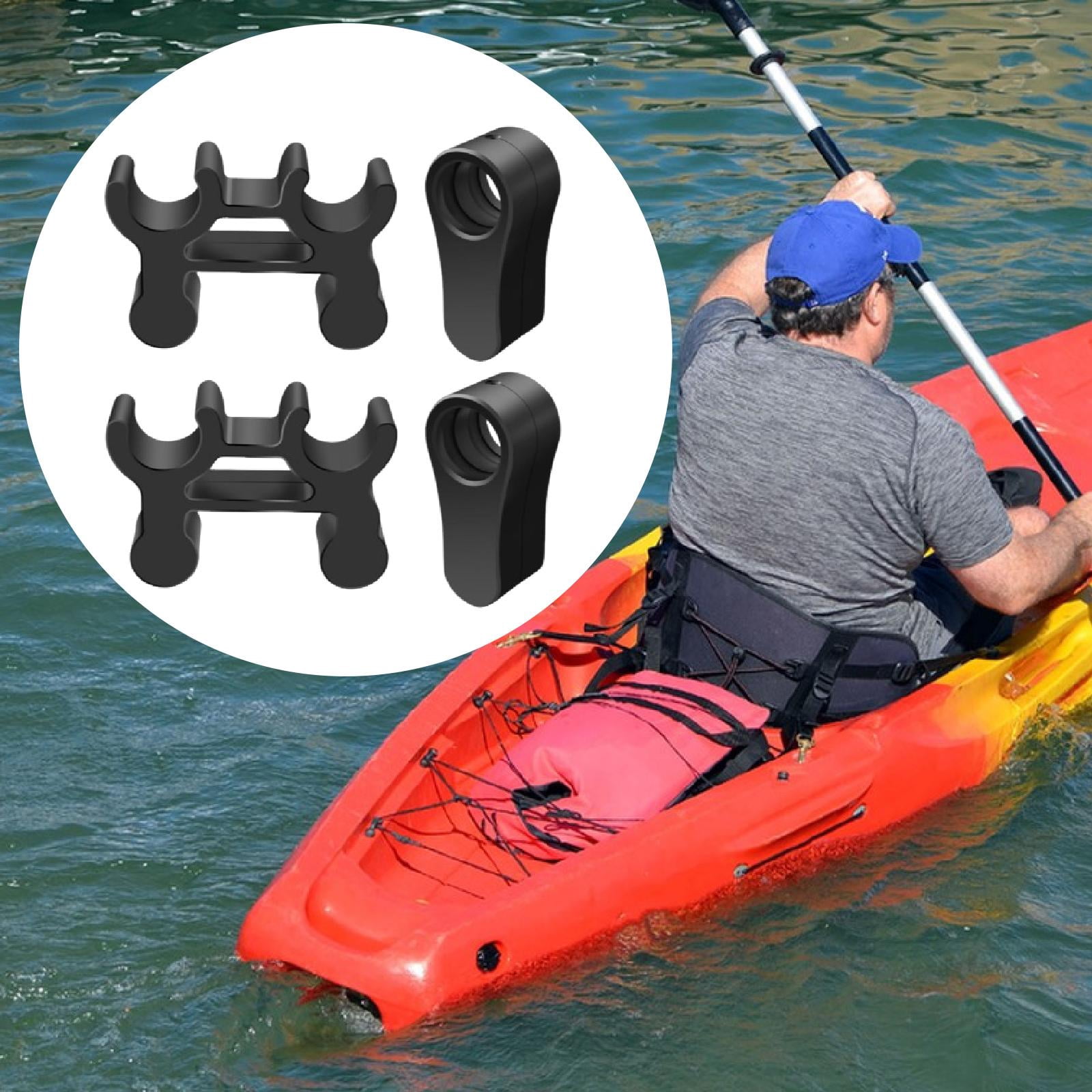 harayaa 2 Pieces Kayak Seat Risers Accessories Supplies Portable Improve Visibility Easy