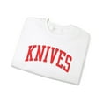 thumbnail image 3 of Knives Knife Collector Sweatshirt Gifts Crew Neck Shirt Long Sleeve Unisex, 3 of 7