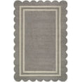 thumbnail image 2 of Mark&Day Wool Rugs, 8x10 Sanaa Modern Slate Gray Area Rug, Slate Gray Taupe Carpet for Living Room, Bedroom or Kitchen (8' x 10'), 2 of 7