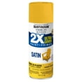 thumbnail image 3 of Sweet Mango, Rust-Oleum American Accents 2X Ultra Cover Satin Spray Paint-389906, 12 oz, 3 of 9
