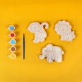 thumbnail image 4 of Hello Hobby Multicolor Paint Your Own Wooden Zoo Animals, 4 of 5