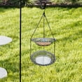 thumbnail image 4 of Steadline Double Layer Hanging Bird Feeder For Outdoor Use - Durable Plastic Seed Dispenser With Large Capacity Easy To Fill And Clean Garden Wildlife Attraction For Balcony And Patio, 4 of 6