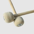 thumbnail image 2 of EeaseCA Caisse Claire en Feutre de Laine Batteur Manche en Bois d'Érable Accessoires d'Instrument de Percussion Pièces pour Pratique Jeu Professionnel, 2 of 8