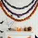 thumbnail image 1 of Xihbxyly Tiras Decorativas de Halloween, 2 M de Lana con Forma de Calavera de Calabaza, Murciélagos Colgantes Coloridos, Flores Colgantes, Material Duradero, Seguro para El Hogar o Fiestas, Acción de, 1 of 4