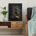 thumbnail image 5 of Rustic Alphabet B Canvas Print, Suitable for Living Room, Dining Room, Bedroom, Office, Autumn Harvest Decor, 5 of 8