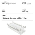 thumbnail image 3 of Rolling Soda Can Holder, Pull Out Shelf Storage Transparent Holder For Egg Fruit Vegetable Seafood Meat, 3 of 8