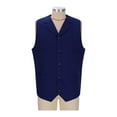 thumbnail image 5 of Pejock Men's Casual Vintage Vest with V-Neck, Belt, Pockets, and Five-Button Closure, Retro Waistcoat for Everyday Layering and Style, 5 of 7