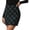 Green, variant on Wool Skirts for Women Fall Winter High Waisted Plaid Bodycon Pencil Short Mini Skirt