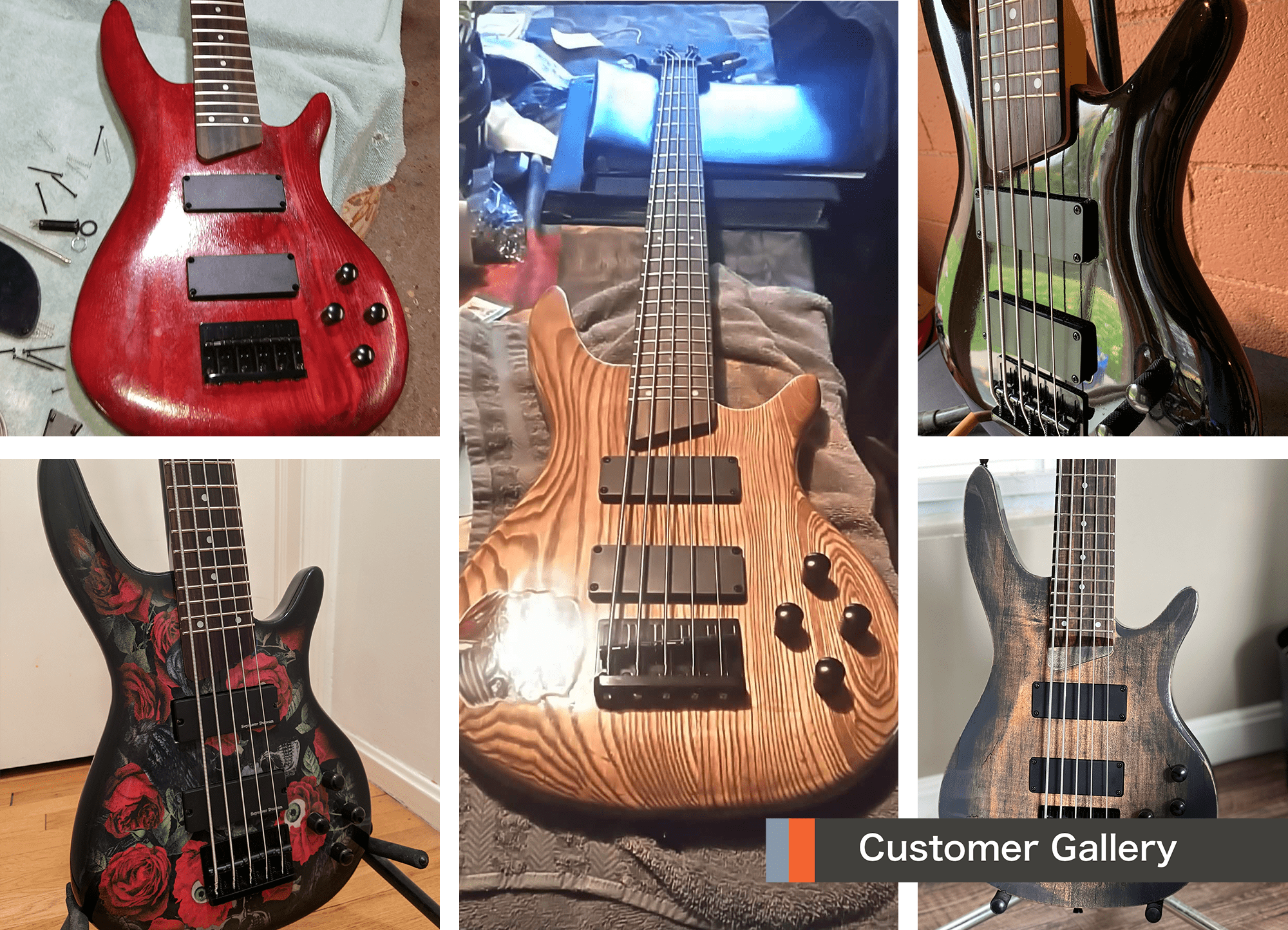 5 String Style Build Your Own Bass Guitar Kit