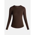 thumbnail image 3 of No Boundaries Crew Ribbed Tee, Women's XXS-XXL, 3 of 3