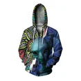 thumbnail image 3 of Sudadera con capucha y sudaderas con capucha modernas y cómodas, con estampado de monstruo, para hombre, ropa deportiva de ocio para hombre, 3 of 5