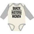 thumbnail image 3 of Inktastic Black History Month Boys or Girls Long Sleeve Baby Bodysuit, 3 of 5