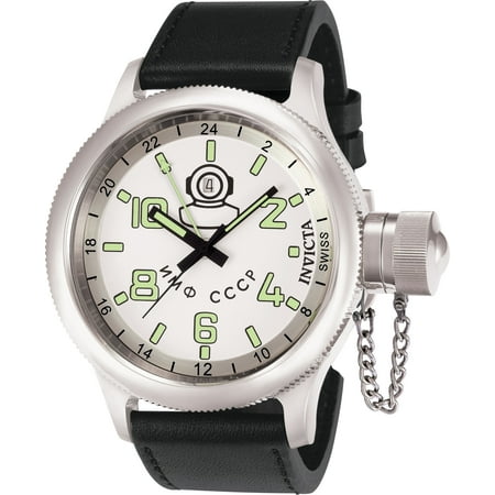 Invicta Men's 7003 Russian Diver Quartz 3 Hand White Dial Watch