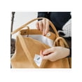 thumbnail image 4 of Women Casual Tote Bag Large Capacity Corduroy Student Shoulder Shopping Handbag, 4 of 7