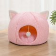 thumbnail image 5 of Cute Cozy Small Dog Cats Dog Mats Washable Sleeping Bag Pet Basket Kitten Cushion Cat Bed Cat House Tent S 11, 5 of 8