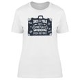 thumbnail image 1 of Travel At Least Once A Year Tee Women's -Image by Shutterstock, 1 of 1