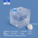 thumbnail image 2 of Naiovety Contenedor de agua portátil de 15 litros con grifo práctico Contenedor de agua de 20 litros Cubo plegable de 20 litros Kits de desorden para acampar 10L, 2 of 6