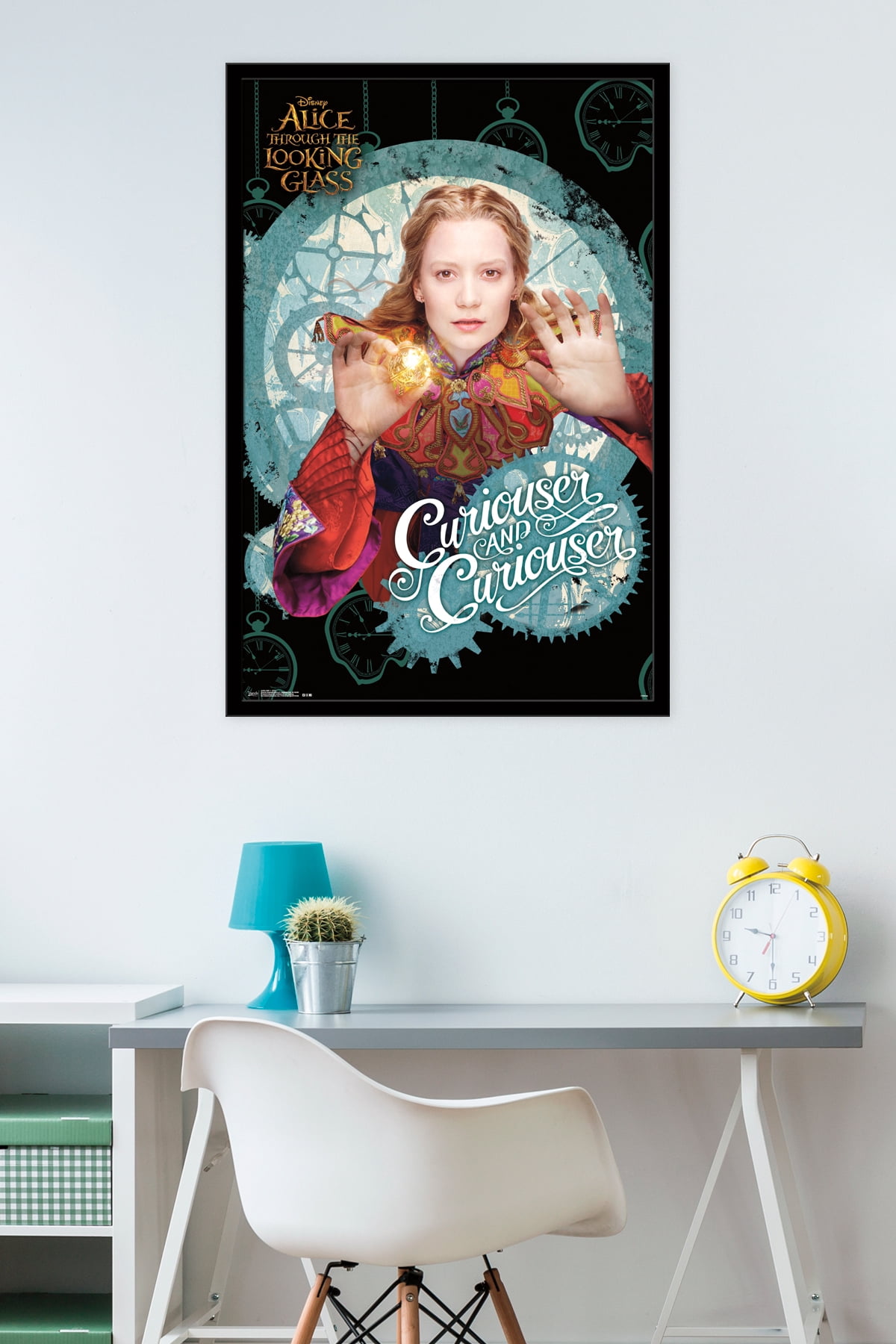 Disney Alice Through the Looking Glass - Alice Wall Poster, 22.375" x 34", Framed
