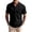 Black, variant on Men's Shirts, Shirts for Men 2026 Short Sleeve T Shirts Button Up Collar Athletic Breathable Casual Business Summer Wears Navy S