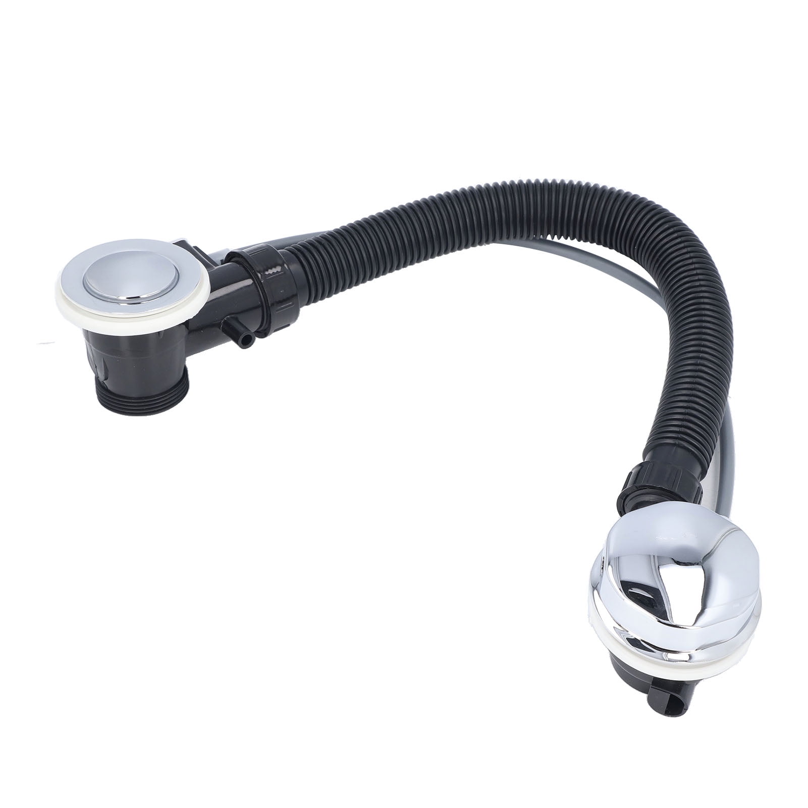 Octpeak Bathtub Overflow Drainer Concealed Flexible Bathtub Overflow