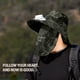 thumbnail image 4 of Xihbxyly Gorra de Camuflaje con Ventilador, con Carga Usb, Parasol, Transpirable, para Exteriores, Gris/Caqui/Verde Militar, Algodón, 56 X 13 Cm, 4 of 7