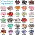 thumbnail image 2 of Kit para hacer joyas de cristal (1400 piezas), 28 cuentas de piedras preciosas de colores., 2 of 5
