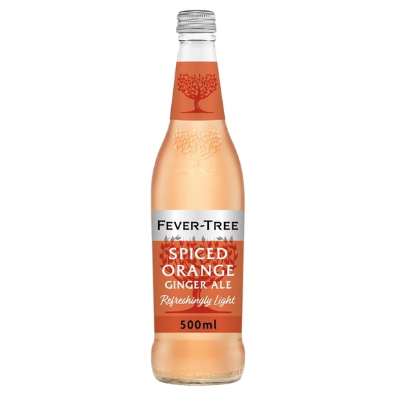 Fever-Tree Light Spiced Orange Ginger Ale 500Ml, Imported from Britain