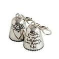 thumbnail image 4 of Blessing Bell, Blessing Bells Friends are Angels, Angel Bell, Includes Bells and Blessing Card, Christmas Gfit for Friends, Lover, Mom, Dad, B, 4 of 8